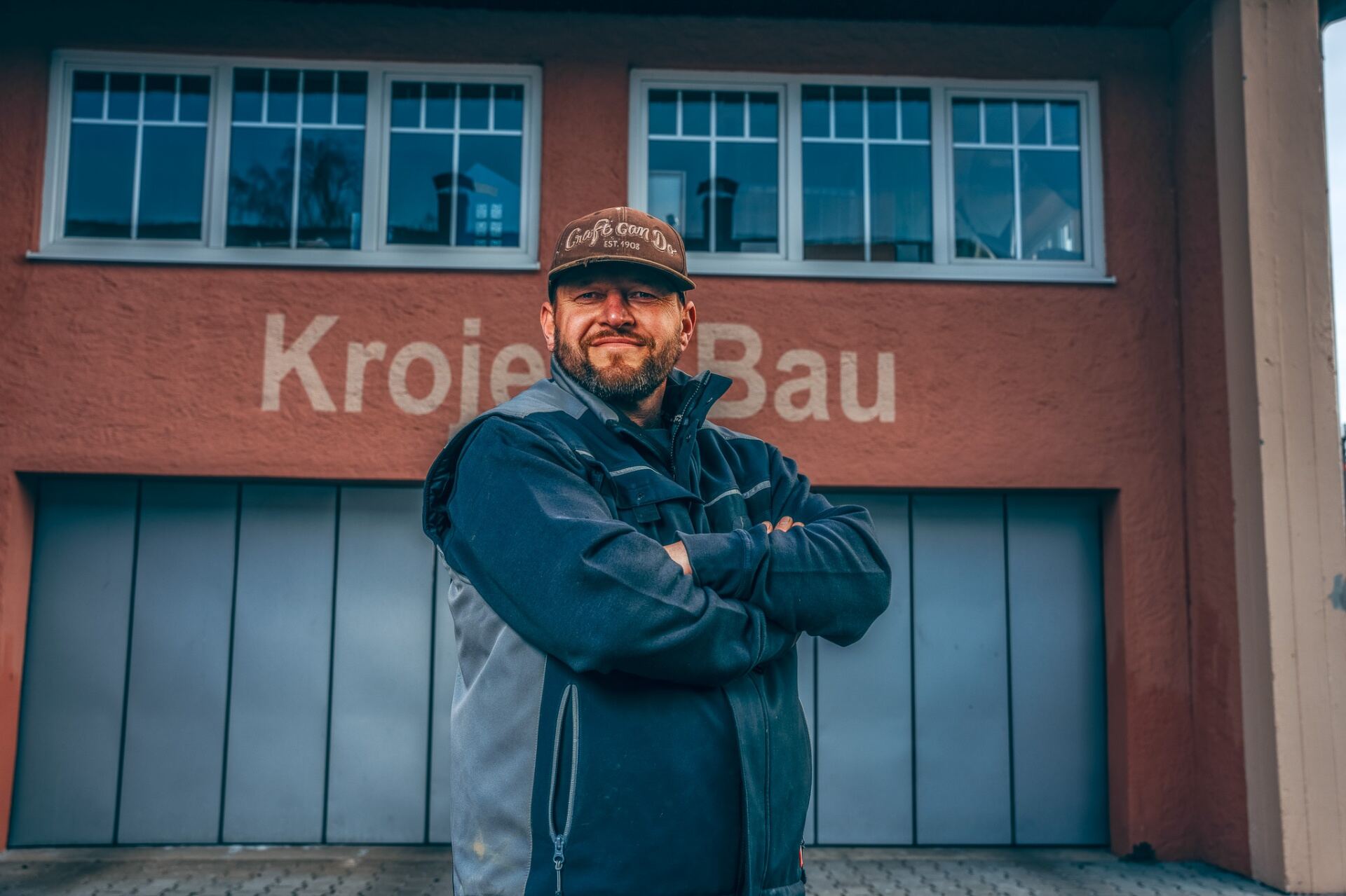Mitarbeiter von Krojer Bau bei der Arbeit – Teamporträt 48