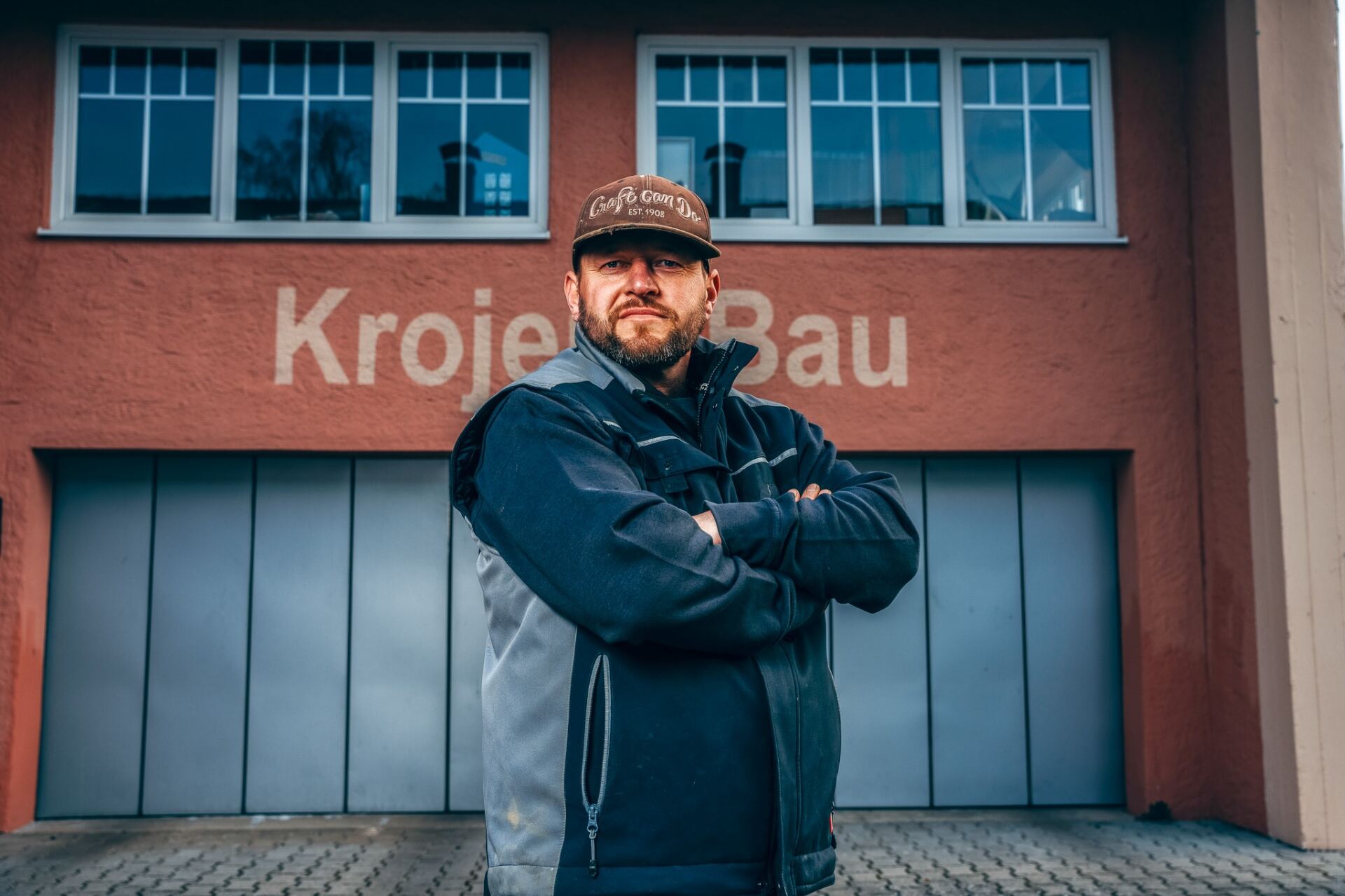 Mitarbeiter von Krojer Bau bei der Arbeit – Teamporträt 45