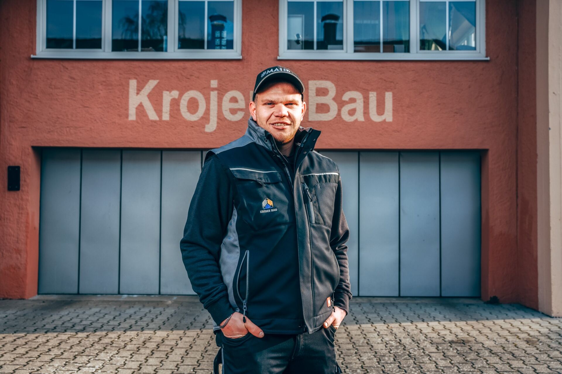 Mitarbeiter von Krojer Bau bei der Arbeit – Teamporträt 41
