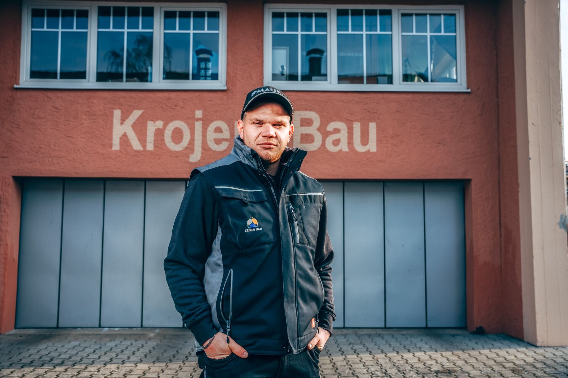 Mitarbeiter von Krojer Bau bei der Arbeit – Teamporträt 32