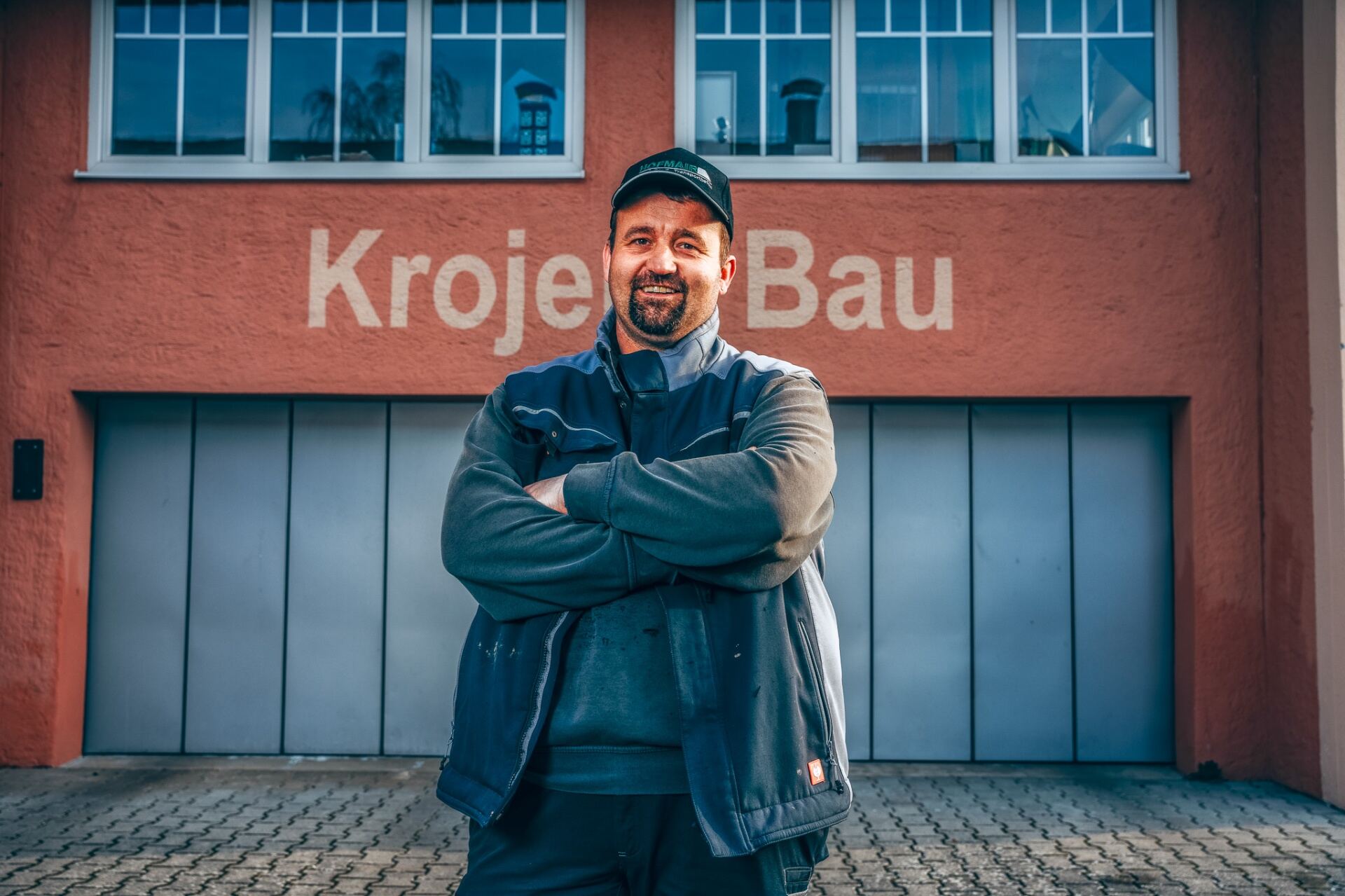 Mitarbeiter von Krojer Bau bei der Arbeit – Teamporträt 49