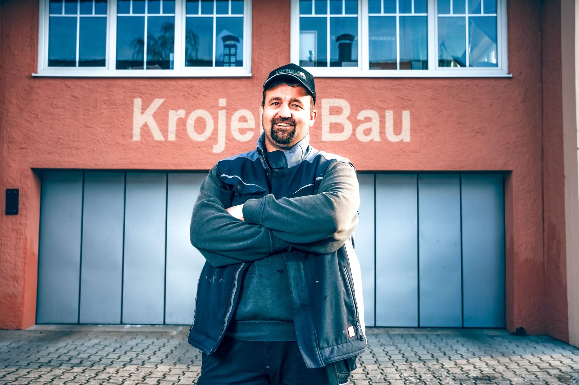 Mitarbeiter von Krojer Bau bei der Arbeit – Teamporträt 50