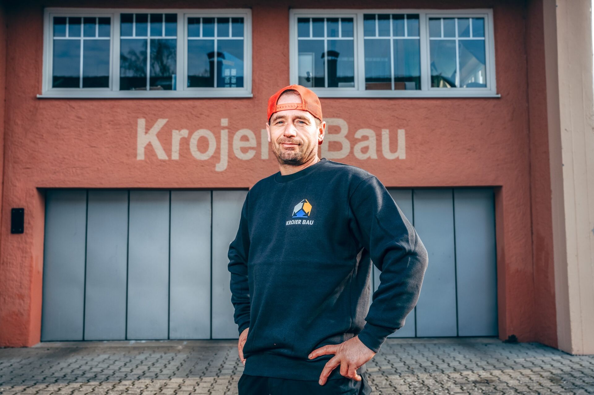 Mitarbeiter von Krojer Bau bei der Arbeit – Teamporträt 47