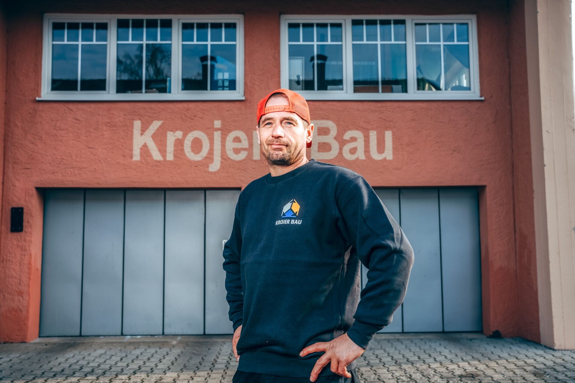 Mitarbeiter von Krojer Bau bei der Arbeit – Teamporträt 36