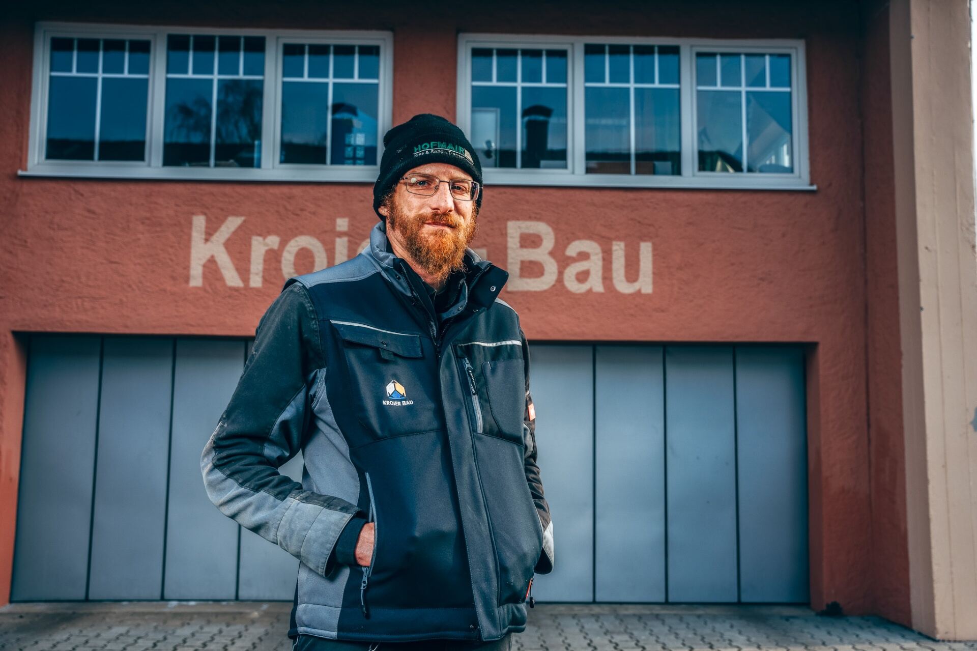 Mitarbeiter von Krojer Bau bei der Arbeit – Teamporträt 31